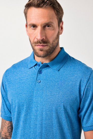 JAY-PI FLEXNAMIC® Poloshirt Blue - Polokošile - Polokošile 2XL-8XL - Trička s límečkem 2XL-8XL
