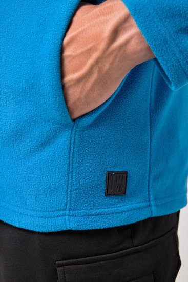JAY-PI Ultralight Fleece Hoodie Blue - Sportovní oblečení - Sportovní Oblečení 2XL-10XL