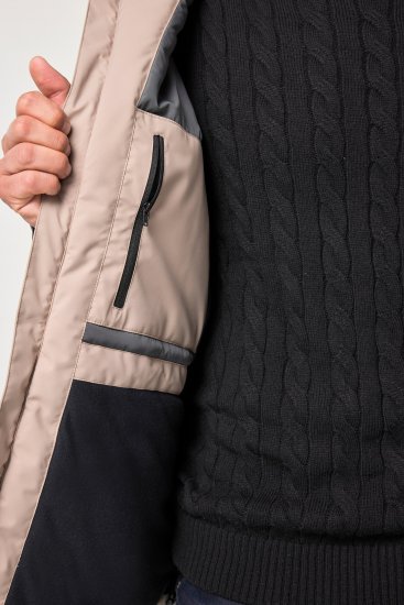 Jay-Pi Jacket Technical Waterproof Windproof Dusty Pink - Bundy - Bundy Nadměrné Velikosti - 2XL-8XL