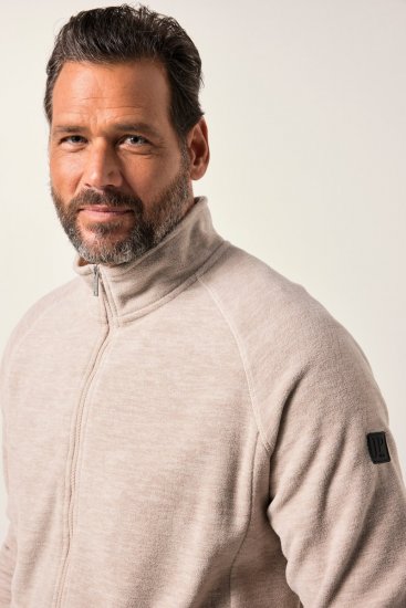 JP1880 Fleece Jacket Stand-up Collar Dusty Pink - Sportovní oblečení - Sportovní Oblečení 2XL-10XL