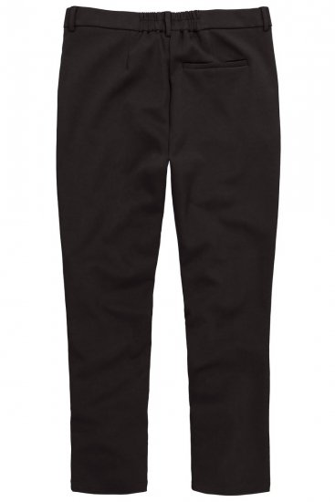 Men+ 207 Bilbao Flexlastic Žerzejové chino kalhoty Černá - Obleky - Obleky 2XL-8XL