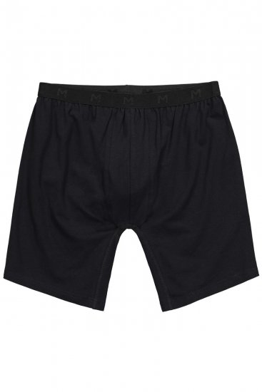 Men+ 439 Boxerky s dlouhými nohavicemi FLEXLASTIC® Černá - Spodní prádlo - Spodní Prádlo Nadměrné Velikosti 2XL-8XL
