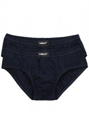 Men+ 446 Slipy FLEXLASTIC® Tmavě modrá 2 kusy - Spodní prádlo - Spodní Prádlo Nadměrné Velikosti 2XL-8XL