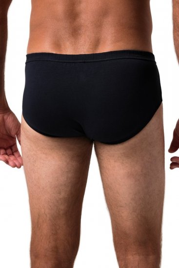 Men+ 446 Slipy FLEXLASTIC® Tmavě modrá 2 kusy - Spodní prádlo - Spodní Prádlo Nadměrné Velikosti 2XL-8XL