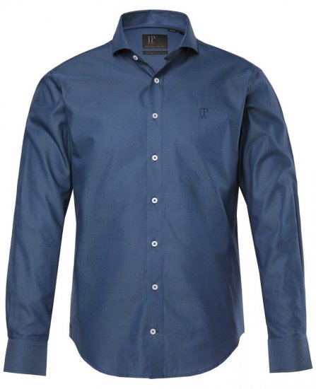 JP1880 Business Shirt Long Sleeve Blue - Košile - Košile 2XL-10XL