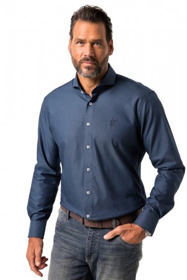 JP1880 Business Shirt Long Sleeve Blue - Košile - Košile 2XL-10XL