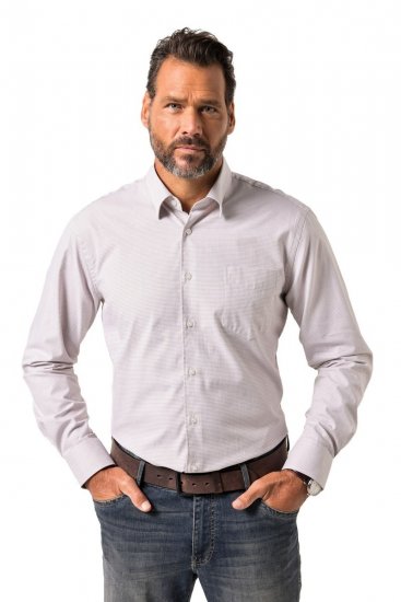 JP1880 Business Shirt Long Sleeve Pink - Košile - Košile 2XL-10XL