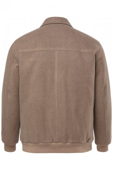 JP1880 Blouson Jacket Lightweight and Warm Brown - Bundy - Bundy Nadměrné Velikosti - 2XL-8XL