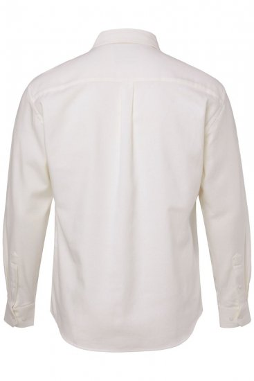 JP1880 Checked Flannel Shirt Long Sleeve Creamy White - Košile - Košile 2XL-10XL