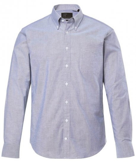 JP1880 Oxford Shirt Long Sleeve Denim Blue - Košile - Košile 2XL-10XL