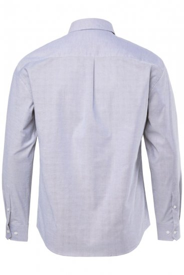JP1880 Oxford Shirt Flexnamic Long Sleeve Grey - Košile - Košile 2XL-10XL