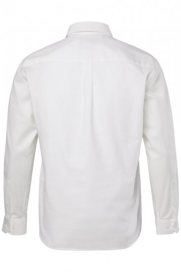 JP1880 Oxford Shirt Flexnamic Long Sleeve Snow White - Košile - Košile 2XL-10XL