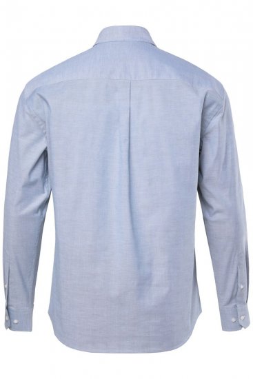 JP1880 Oxford Shirt Flexnamic Long Sleeve Ash Turquoise - Košile - Košile 2XL-10XL