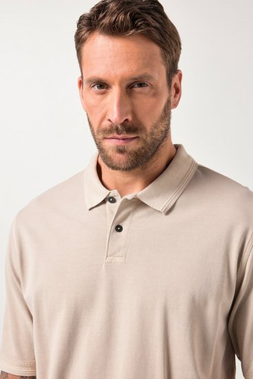 JP1880 Polo Shirt Short Sleeve Pique Dark Dusty Pink - Polokošile - Polokošile 2XL-8XL - Trička s límečkem 2XL-8XL