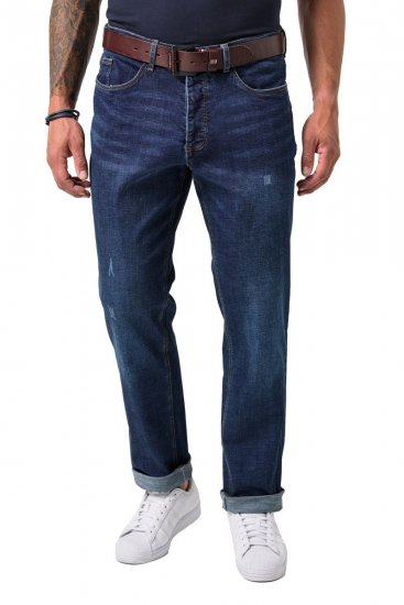 JP1880 FLEXNAMIC Jeans Tapered Loose Fit Dark Denim Blue - Džíny & kalhoty - Džíny a Kalhoty - W40-W70