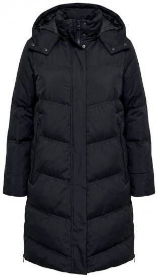 Ulla Popken SYMPATEX Triple Function Coat Black - Kabáty - Dámské kabáty pro plnoštíhlé