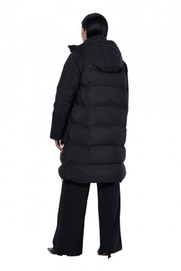 Ulla Popken SYMPATEX Triple Function Coat Black - Kabáty - Dámské kabáty pro plnoštíhlé