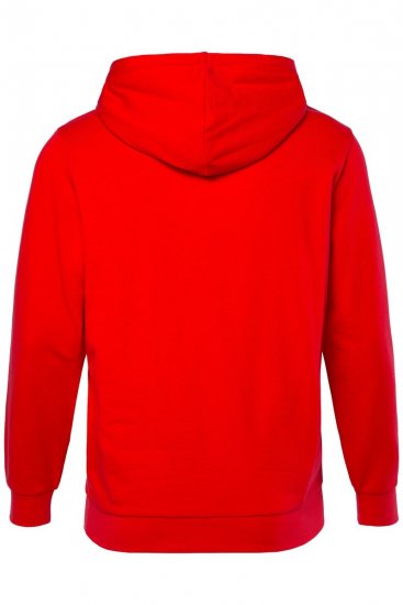 Men+ 305 Mikina s kapucí na zip Soho LDN Chilli červená - Mikiny & mikiny s kapucí - Mikiny & Mikiny s kapucí 2XL-12XL