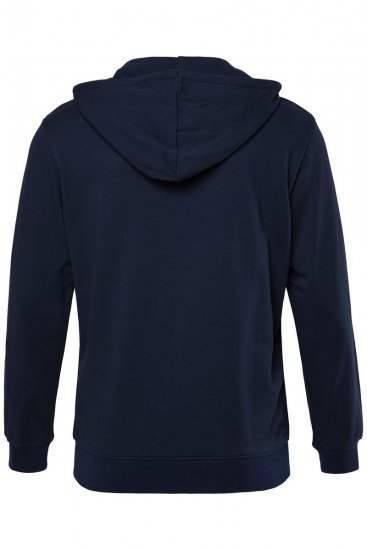 Men+ 957 Mikina s kapucí na zip Tmavě modrá - Mikiny & mikiny s kapucí - Mikiny & Mikiny s kapucí 2XL-12XL