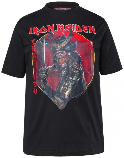 JP1880 845106 Iron Maiden Senjutsu Tričko Černá - Trička s kapelami - Kapelová trička ve velikostech 2XL–10XL