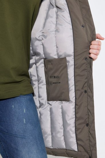 Ulla Popken 845111 Parka Tmavě zelená - Kabáty - Dámské kabáty pro plnoštíhlé