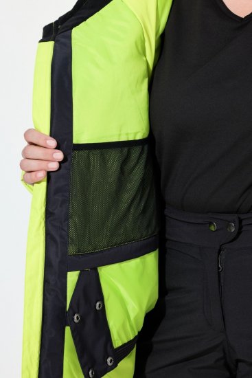 Ulla Popken 845115 Funkční kabát Šedá - Kabáty - Dámské kabáty pro plnoštíhlé