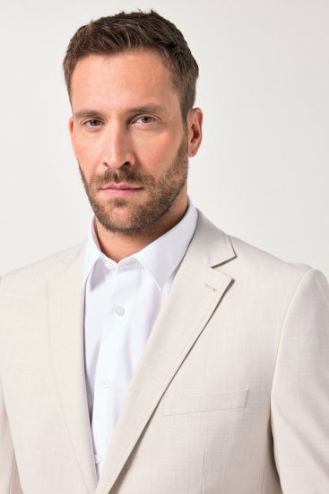 JP1880 Furore Flexnamic Sako Lomená bílá - Obleky - Obleky 2XL-8XL