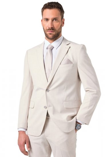 JP1880 Furore Flexnamic Sako Lomená bílá - Obleky - Obleky 2XL-8XL