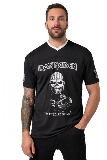 JP1880 Iron Maiden The Book of Souls T-Shirt Black - Trička s kapelami - Kapelová trička ve velikostech 2XL–10XL