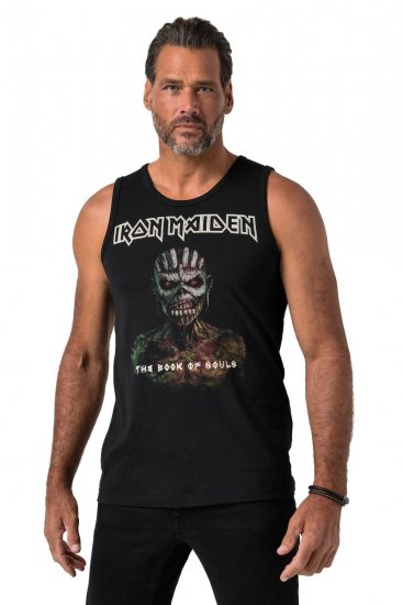 JP1880 849285 Iron Maiden The Book of Souls Tílko Černá - Trička s kapelami - Kapelová trička ve velikostech 2XL–10XL