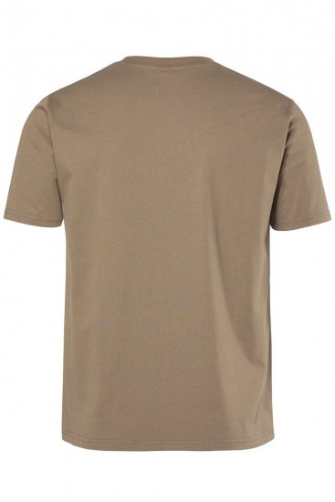Men+ 448 Tričko Endless Coast Šedohnědá - Trička - Trička nadměrné velikosti - 2XL-14XL