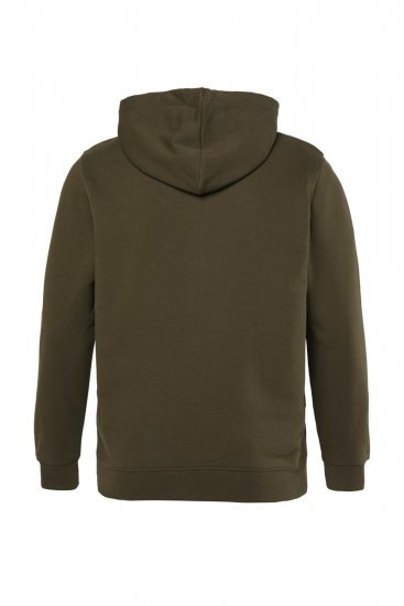 Men+ 375 Mikina s kapucí na zip Heritage Denim Khaki zelená - Mikiny & mikiny s kapucí - Mikiny & Mikiny s kapucí 2XL-12XL