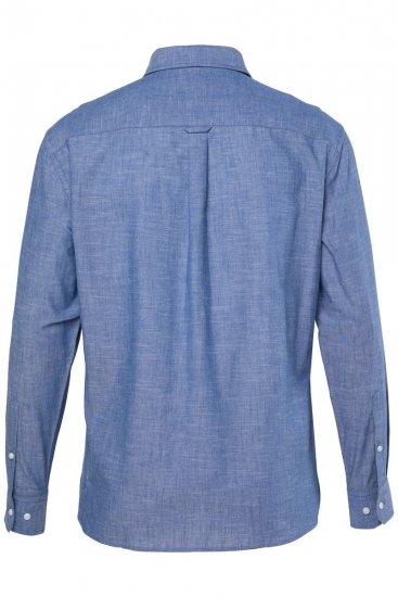 JP1880 850931 Chambray košile s dlouhým rukávem Denimová modrá TALL - TALL košile - TALL košile pro vysoké muže