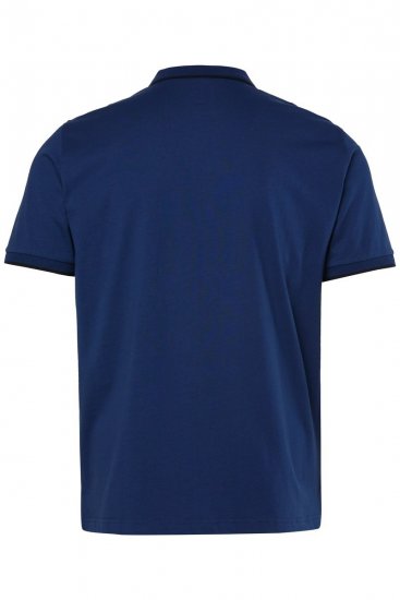 JP1880 851048 Polokošile se zipem Noční modrá TALL - TALL polokošile - TALL polo trička pro vysoké muže