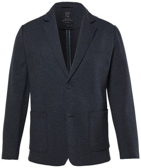 JP1880 Naples Flexnamic Žerzejové sako Tmavě šedá melír - Obleky - Obleky 2XL-8XL