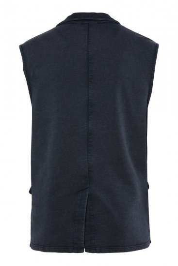 JP1880 851808 Teplákovová vesta Černá TALL - TALL vesty - 
