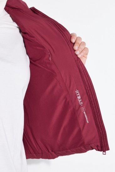 Ulla Popken 851833 Prošívaná vesta se stojáčkem Červená - Vesty - 