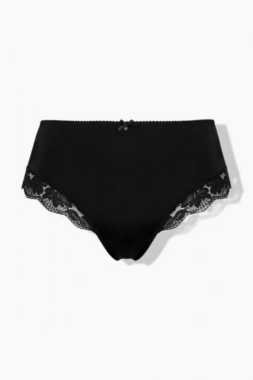 Ulla Popken 852930 Kalhotky Černá - Kalhotky - 