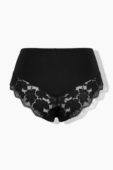 Ulla Popken 852930 Kalhotky Černá - Kalhotky - 