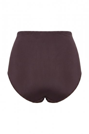 Ulla Popken 853062 Boxerky Hnědá - Kalhotky - 