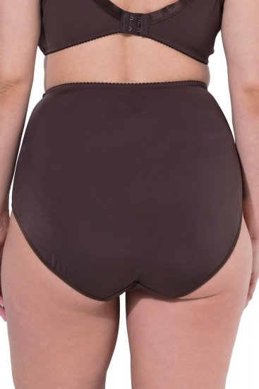 Ulla Popken 853062 Boxerky Hnědá - Kalhotky - 