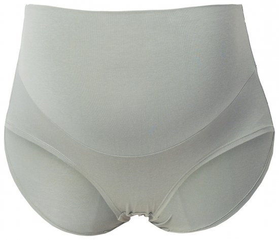 Ulla Popken 853611 Těhotenské kalhotky Šedozelená - Kalhotky - 