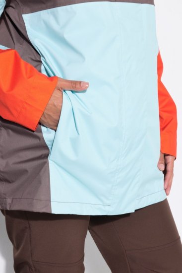 Ulla Popken 855313 Parka Taupe - Kabáty - Dámské kabáty pro plnoštíhlé