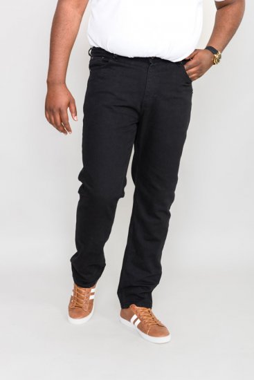 Rockford Comfort Jeans Black TALL SIZES - PÁNSKÉ OBLEČENÍ MT-6XLT - TALL-velikosti