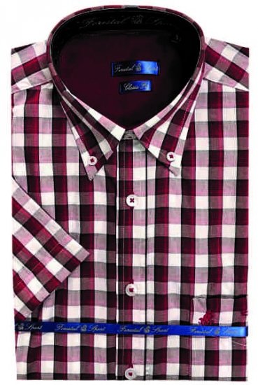 Forestal 901222E Check Shirt Red - Košile - Košile 2XL-10XL