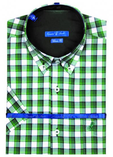 Forestal 901222E Check Shirt Green - Košile - Košile 2XL-10XL