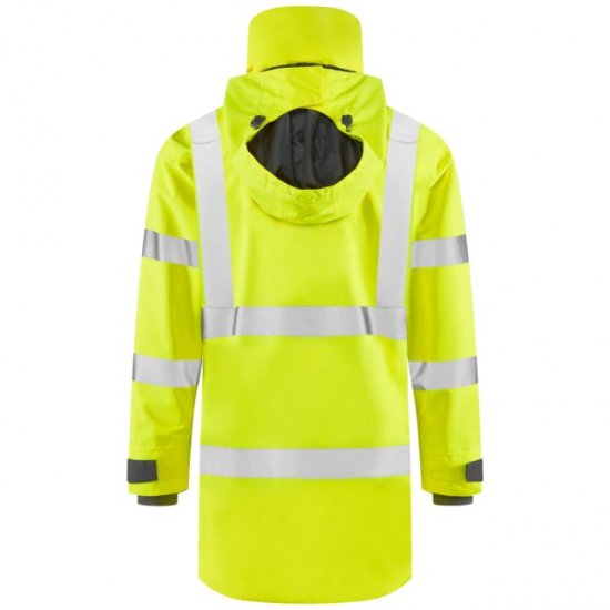 Leo Eastleigh Ecoviz 10K Performance Breathable Anorak Hi-Vis Yellow - Pracovní oděvy - Pracovní Oděvy 3XL-6XL