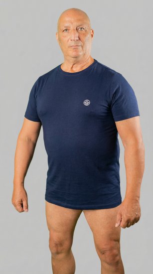 20 Nodi Mezzogiorno Sports T-Shirt Navy - Trička - Trička nadměrné velikosti - 2XL-14XL