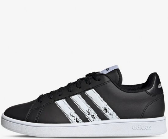 Adidas Grand Court Base Beyond Black Sneakers - Pánská obuv 40-52 - 
