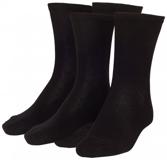 Adamo Adrian Sensitive-socks Black 2-pack - Spodní prádlo - Spodní Prádlo Nadměrné Velikosti 2XL-8XL